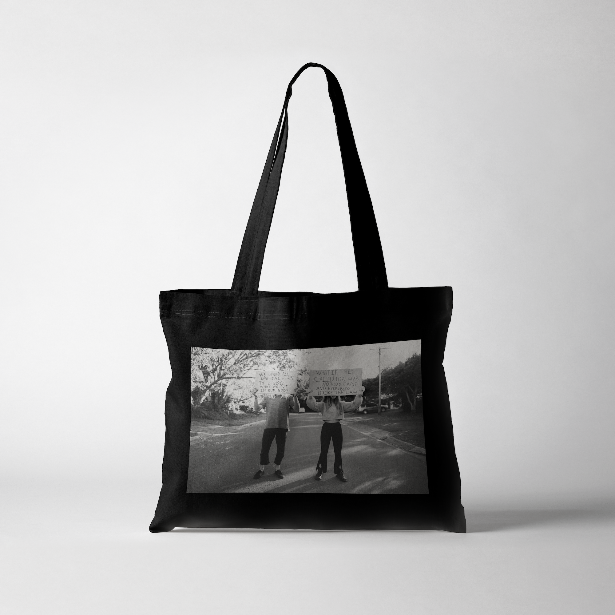 Don't Get Caught Up Tote Bag
