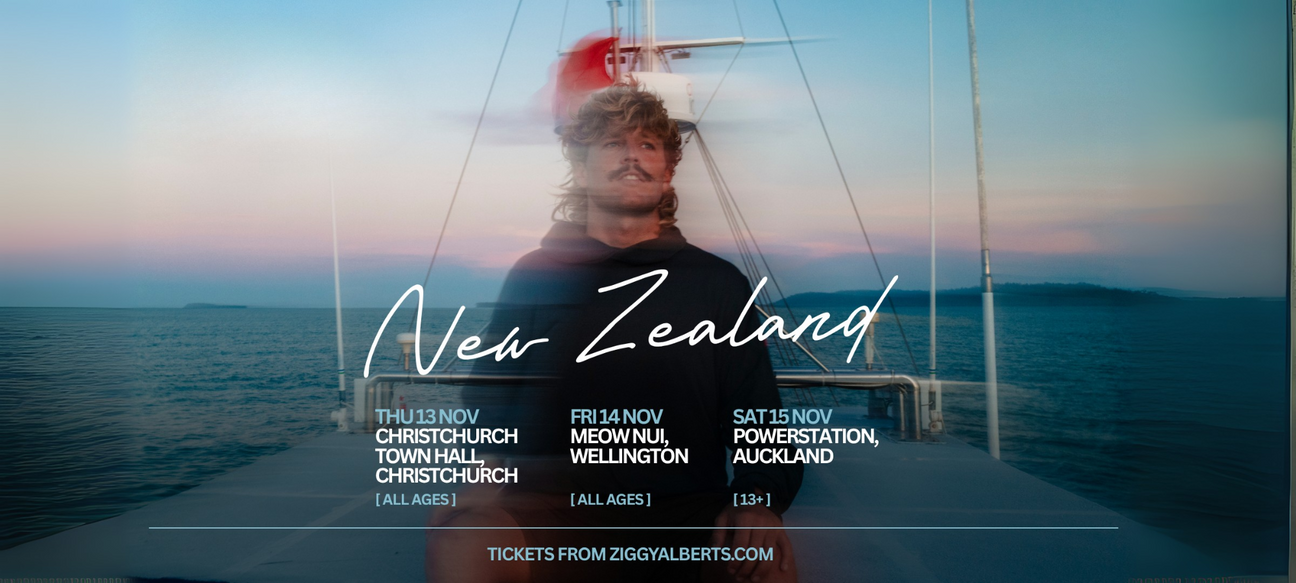 Ziggy Alberts returns to Aotearoa for the first time in three years