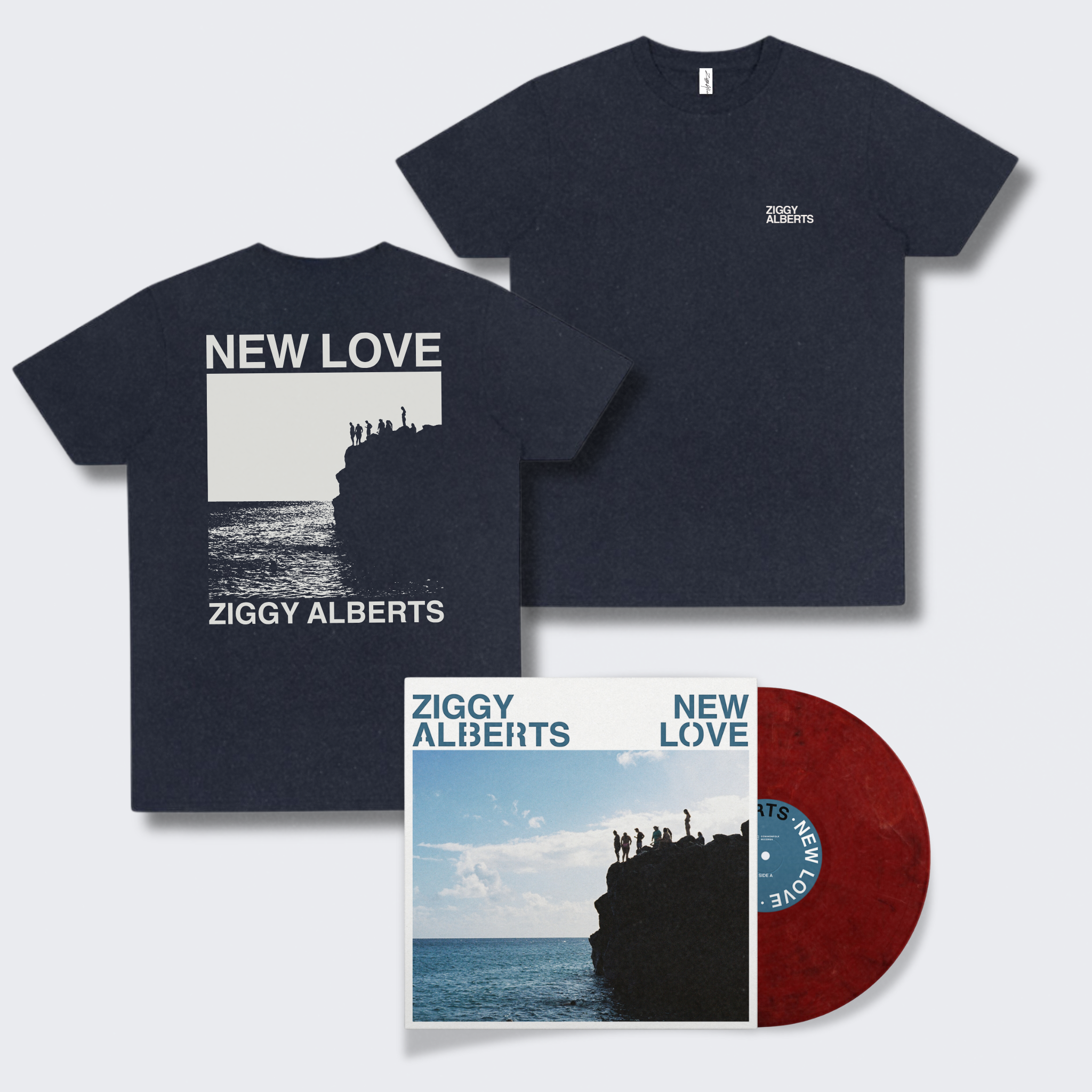 NEW LOVE VINYL + T-SHIRT BUNDLE [PRE-ORDER]