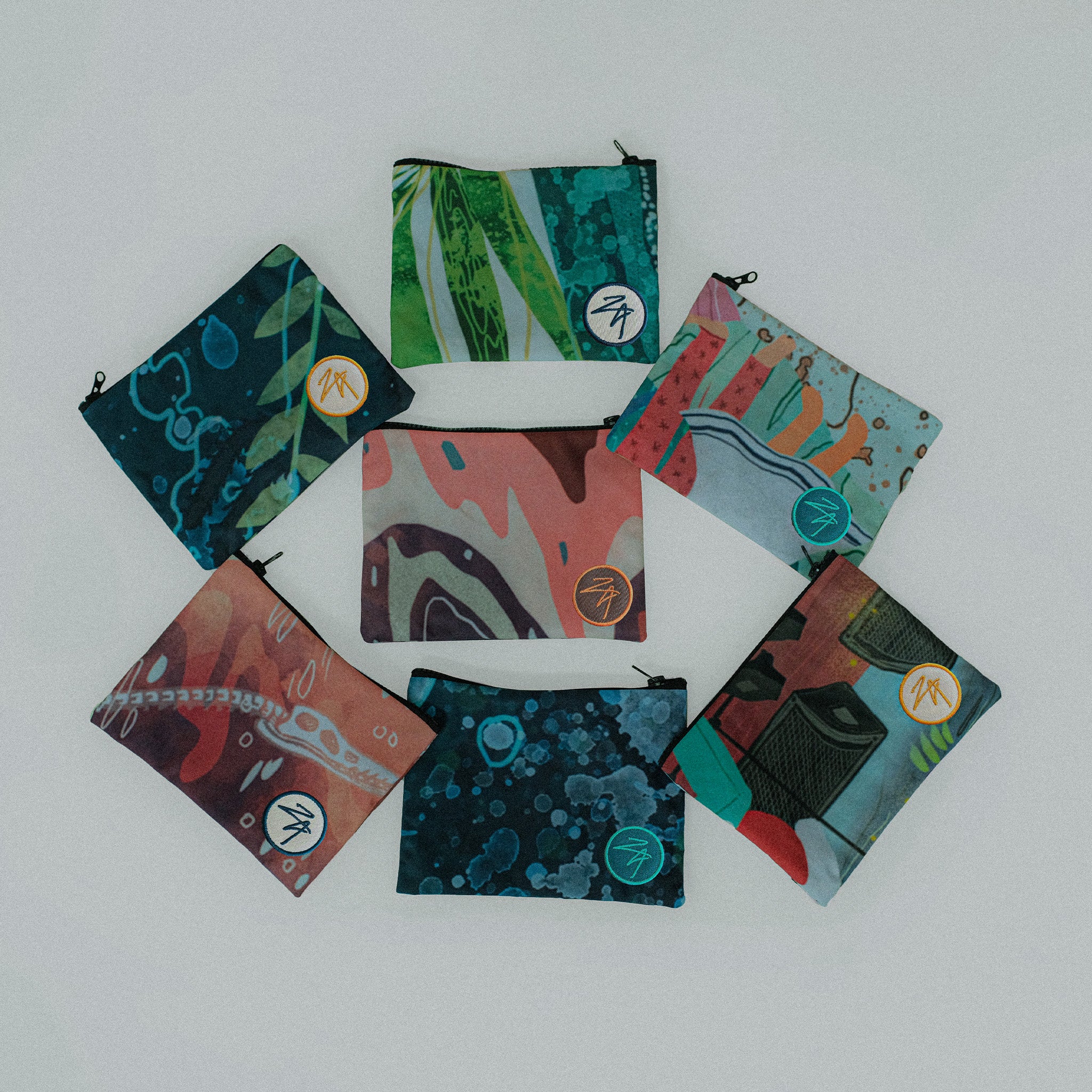 ZIGGY ALBERTS UPCYCLED POUCH